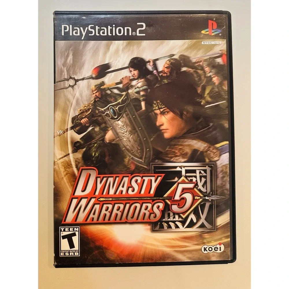 Playstation 2 Lot of 4 X-Men Apocalypse/Dynasty Warriors 5/Kingdom Hearts/Casino